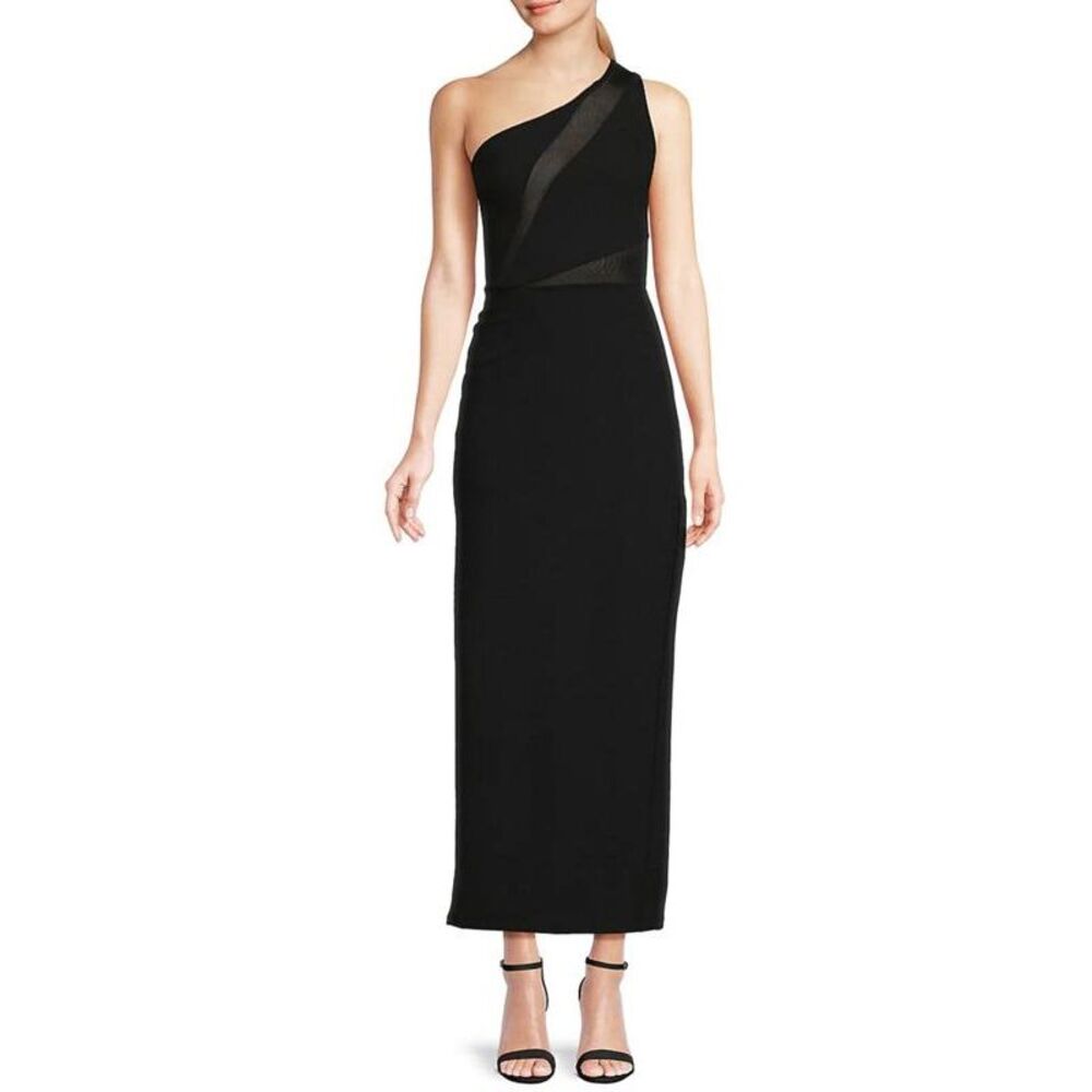 Dress Maxi RACHEL Rachel Roy Black One-Shoulder XXL